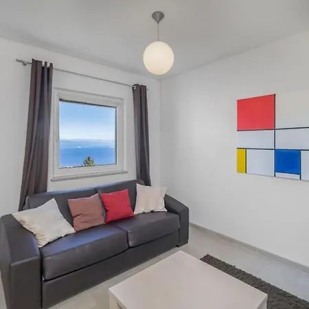 Apartmán Montana - Panorama 2 With Beautiful Sea View Near Opatija *